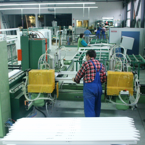 rozpoczęcie produkcji stolarki w Drewnoplast - producent okien opolskie